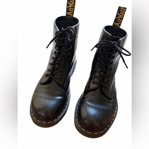 Dr. Martens 1460 Black Leather Boots – Women’s US 8
